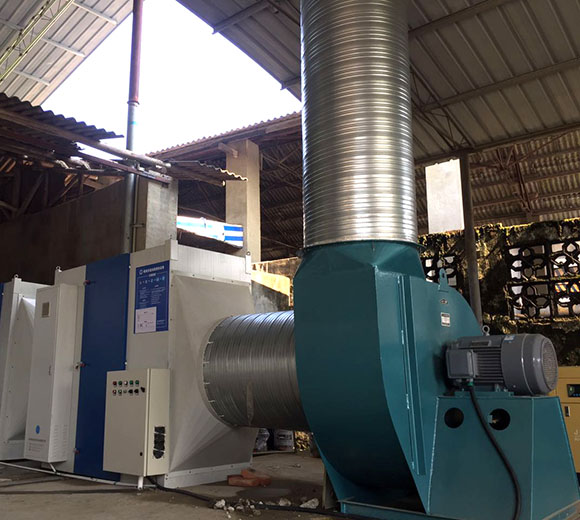 成都廢氣處理設(shè)備工程案例